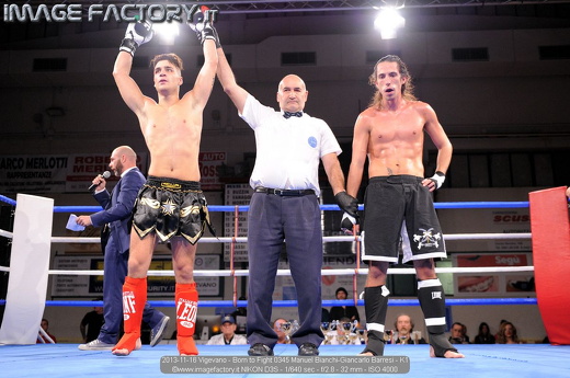 2013-11-16 Vigevano - Born to Fight 0345 Manuel Bianchi-Giancarlo Barresi - K1